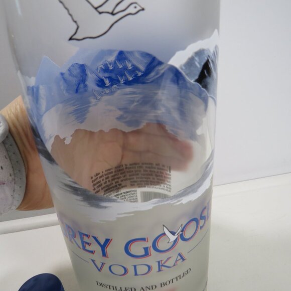 Grey Goose Vodka 1.75 Liter Bottle EMPTY (no cork) - Picture 3 of 7